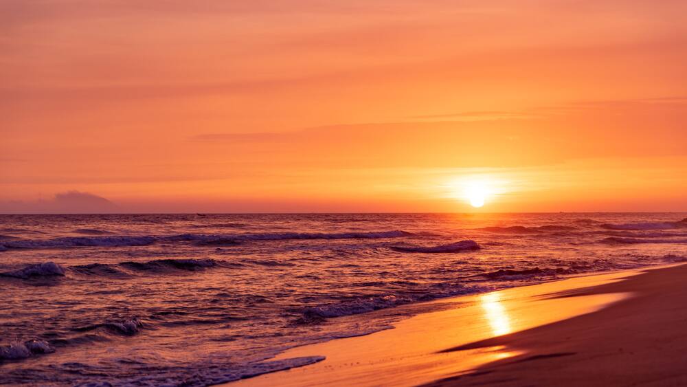 Cua Dai Beach in Hoi An Vietnam