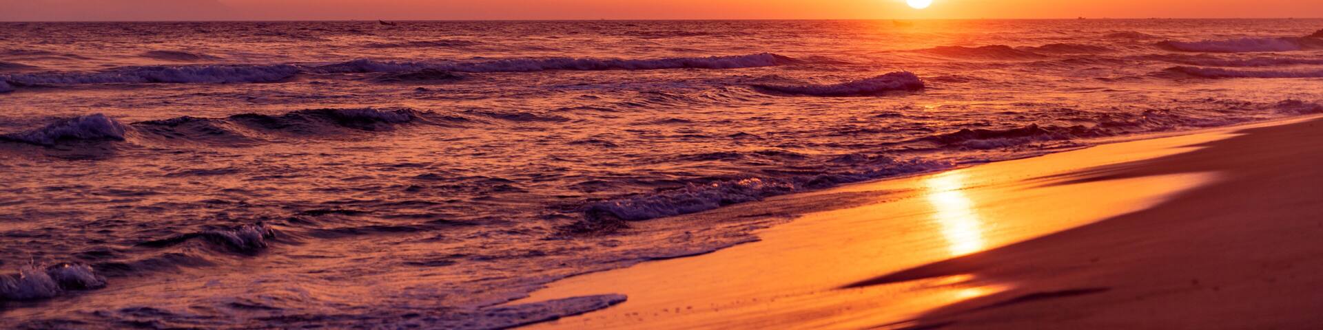 Cua Dai Beach in Hoi An Vietnam