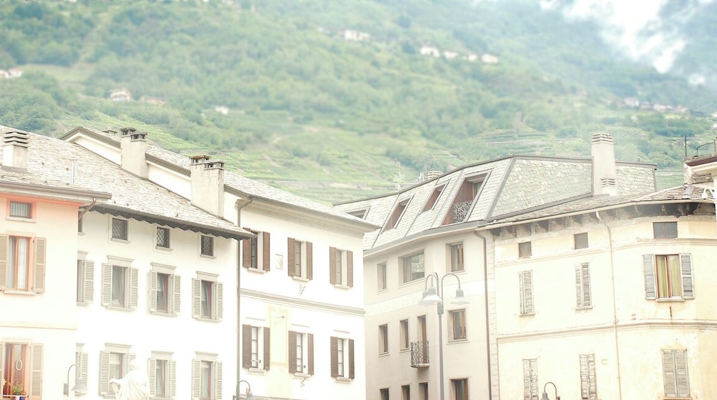 We took the Bernina Express, weaving down the Swiss Alps and into Northern Italy. We only had a few short hours in Tirano but it was worth it. Tirano certainly had its "touristy" area, but venture beyond that and you'll find a very quiet, rustic simplicity. Wander through small coves and alley ways to discover old frescos, small churches, and picture perfect courtyards.