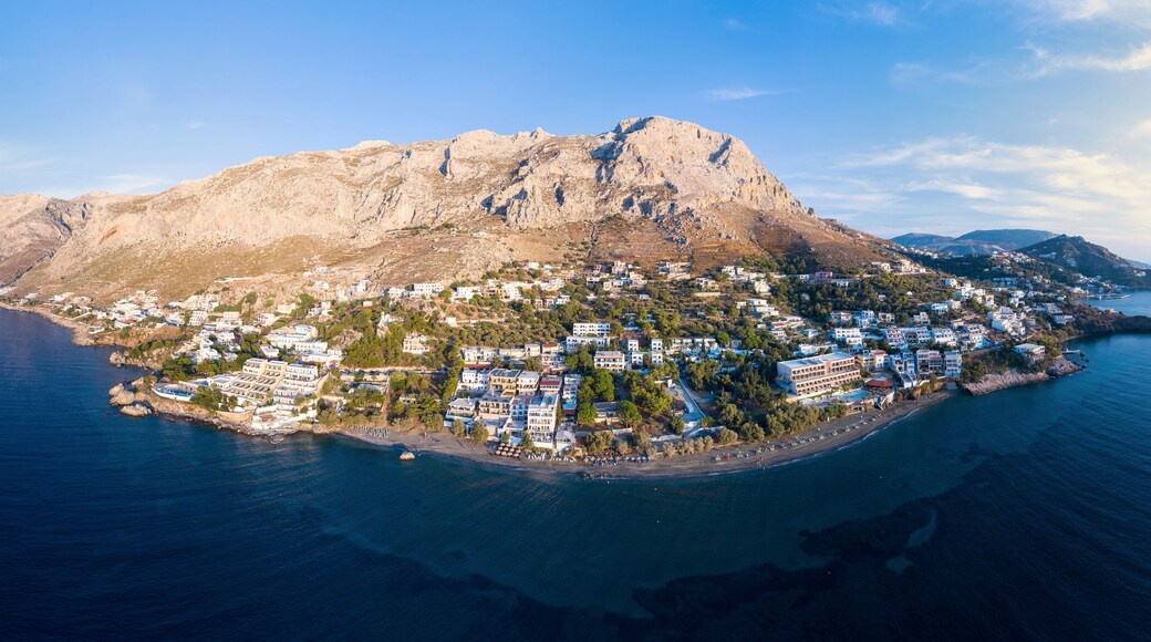 Panorama of Kalymnos island, Greece