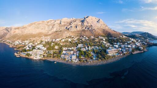 Panorama of Kalymnos island, Greece