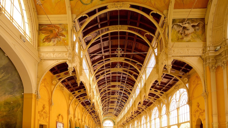 스파 콜로네이드 을 특징 문화유산 건축, 문화유산 요소 과 실내 전경