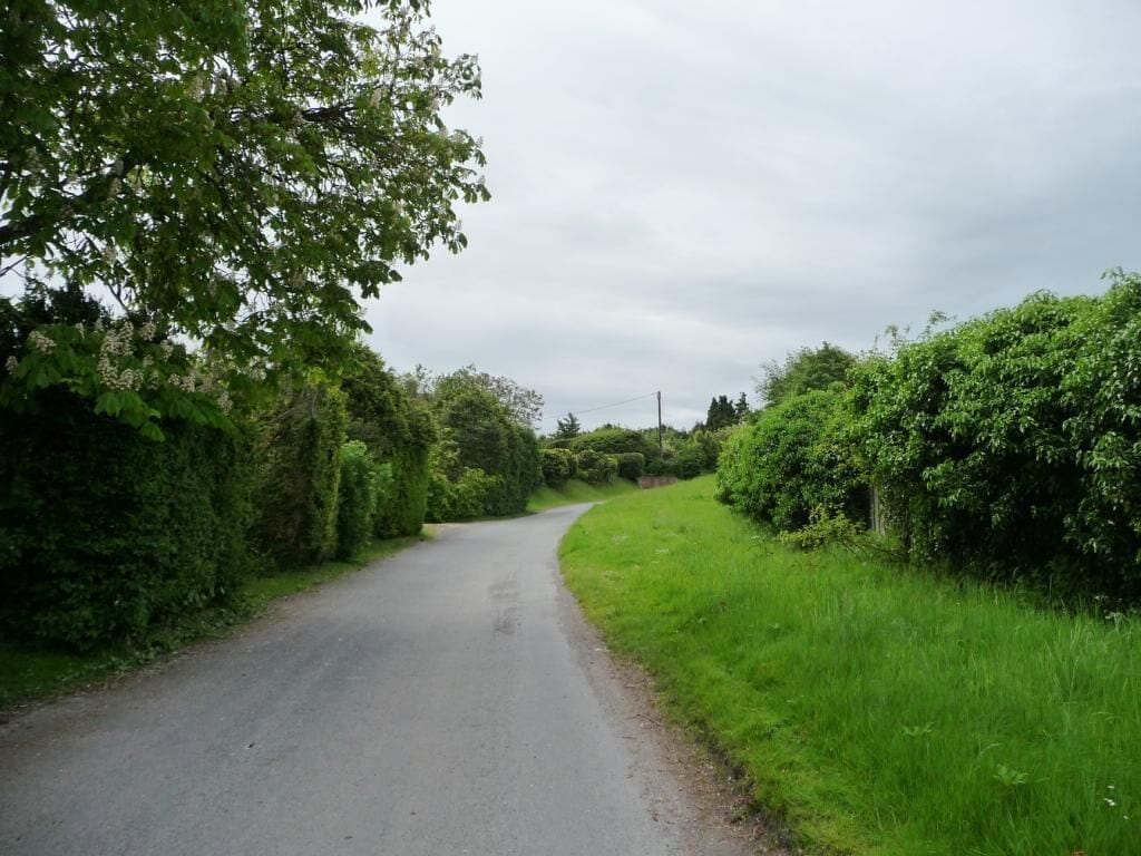 The road out of Charlton St Peter