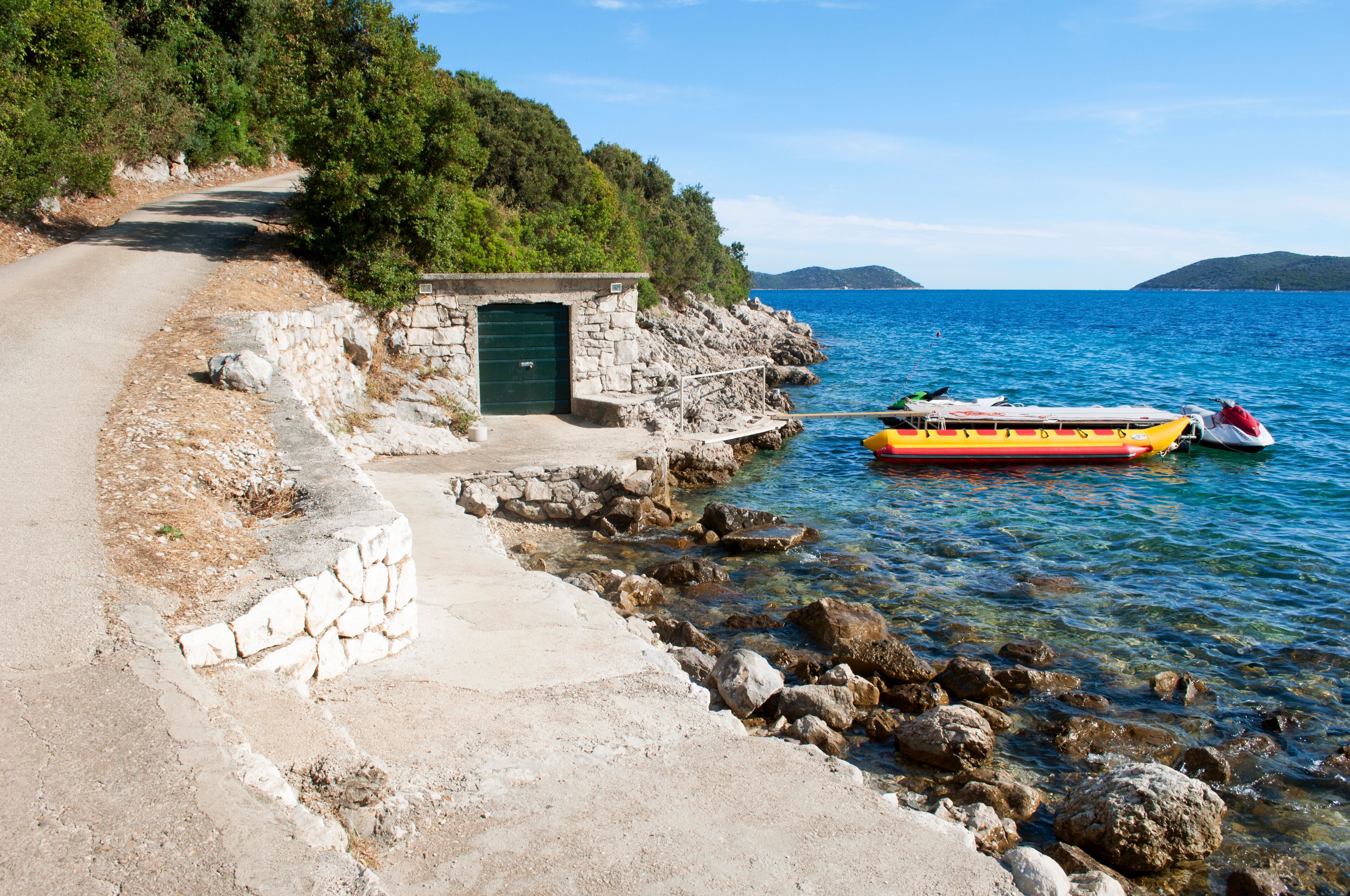 Mediterranean Coast. Veliki žali, Croatia