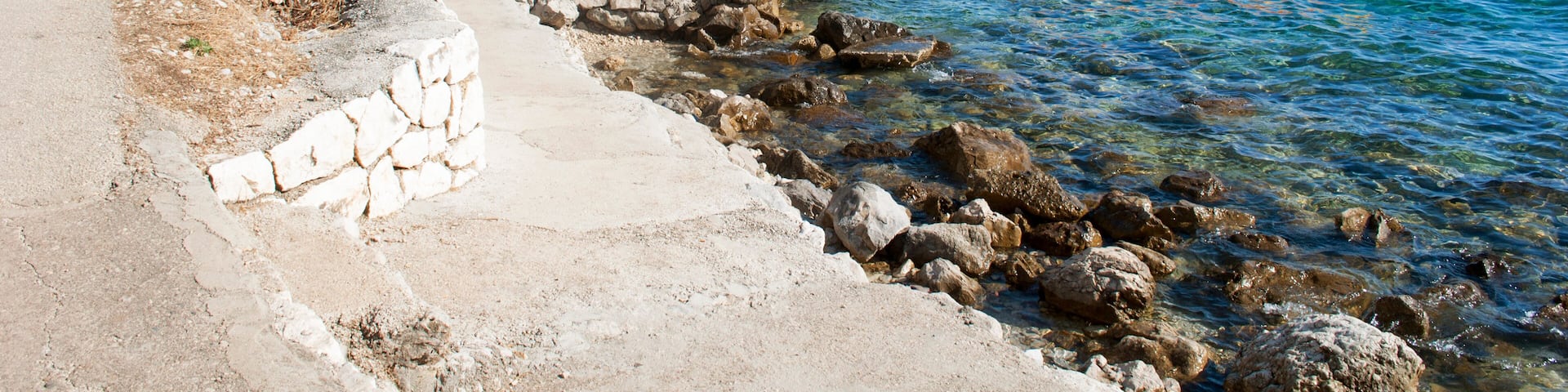 Mediterranean Coast. Veliki žali, Croatia