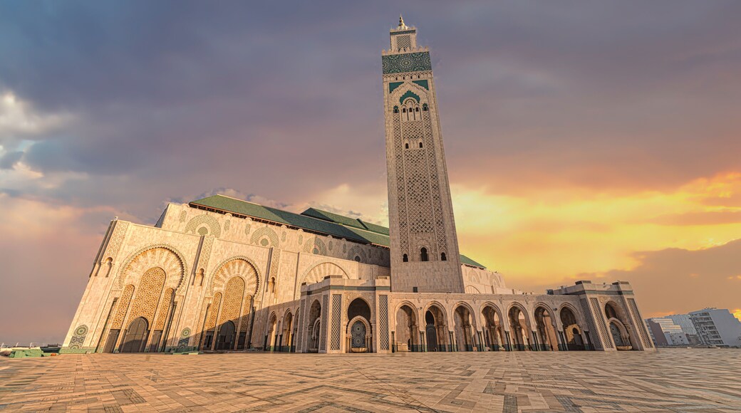 Hassan II Mosque, Casablanca, Morocco.