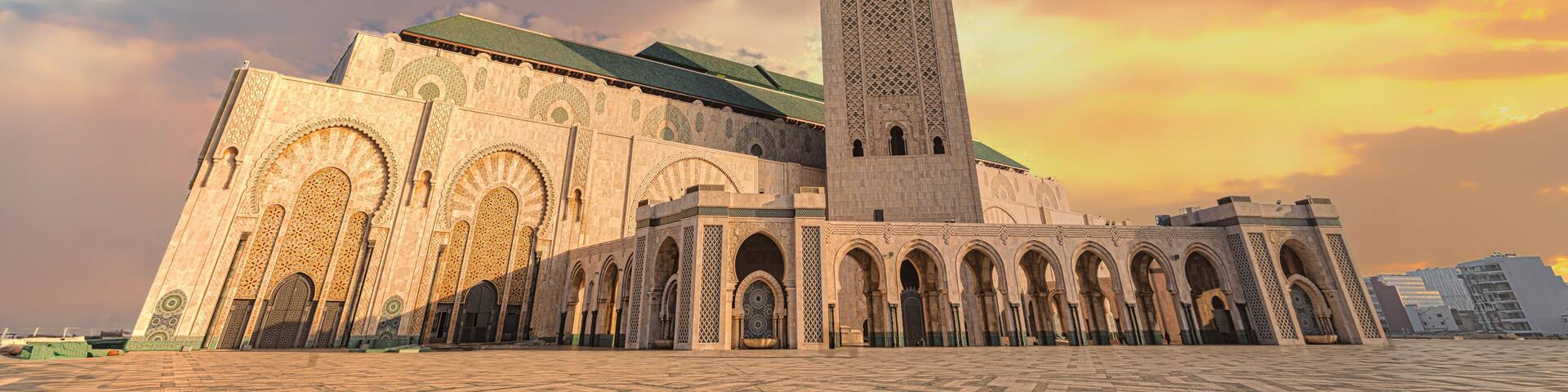 Hassan II Mosque, Casablanca, Morocco.