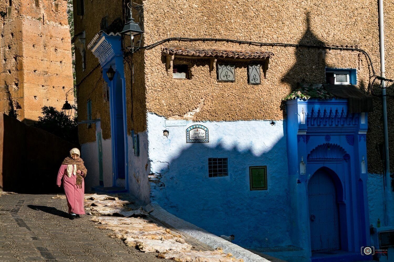 Chefchaouen is a city in northwest Morocco. It is the chief town of the province of the same name, and is noted for its buildings in shades of blue.