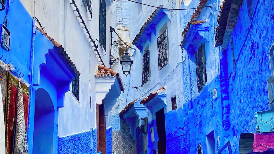 One of the hundreds of random blue streets in Chefchaouen. Truly a sight that must be seen in person