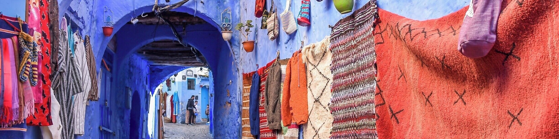 Medina - Chefchaouen, Morocco
It is known for the blue washed walls and doorways in the old city. Narrow alleys, cobbled walkways, stairs up and down, leading in all directions.
Chefchaouen's powder blue buildings mirror the cloudless Moroccan sky - but religious rather than stylistic reasons are behind the design choice. Jewish teachings suggest that by dyeing thread with tekhelel (an ancient natural dye) and weaving it into prayer shawls, people would be reminded of God's power. The tradition lives on in the regularly repainted blue buildings.
The walls are adorned with carpets, purses, blankets, paintings and much more. It was quite an adventure to get lost in the tiny lanes and alleys and discover the many berber shops and products.
#FindingtheUniverse