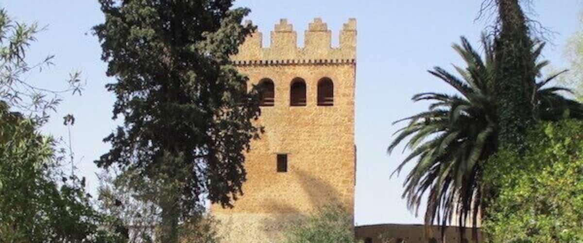 The view of the guard tower from the manor house at the Qasaba.  There is a single 'jail cell' in the bottom of this tower that reminded me of Casanova's cell in Venice.
The top floor of the guard tower was so beautifully finished, that I wonder if it doubled as a living space.
https://davenotravels.blog