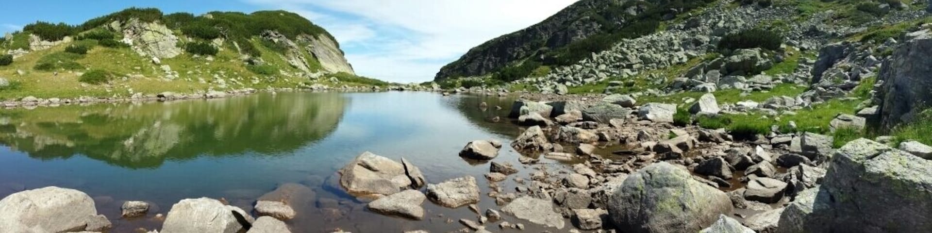 One of Maliovitca lakes, called little one.