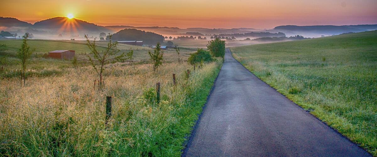 A part of Medebach-Duedinghausen (sunrise)