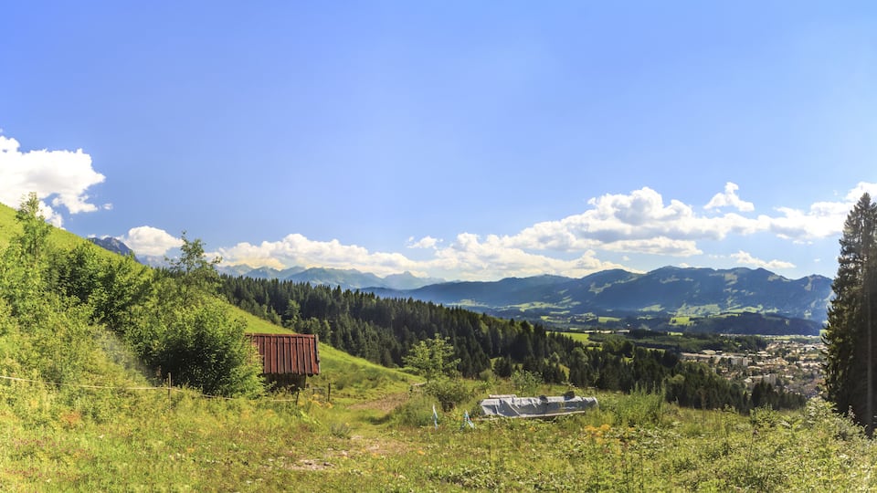 Blick über Sonthofen