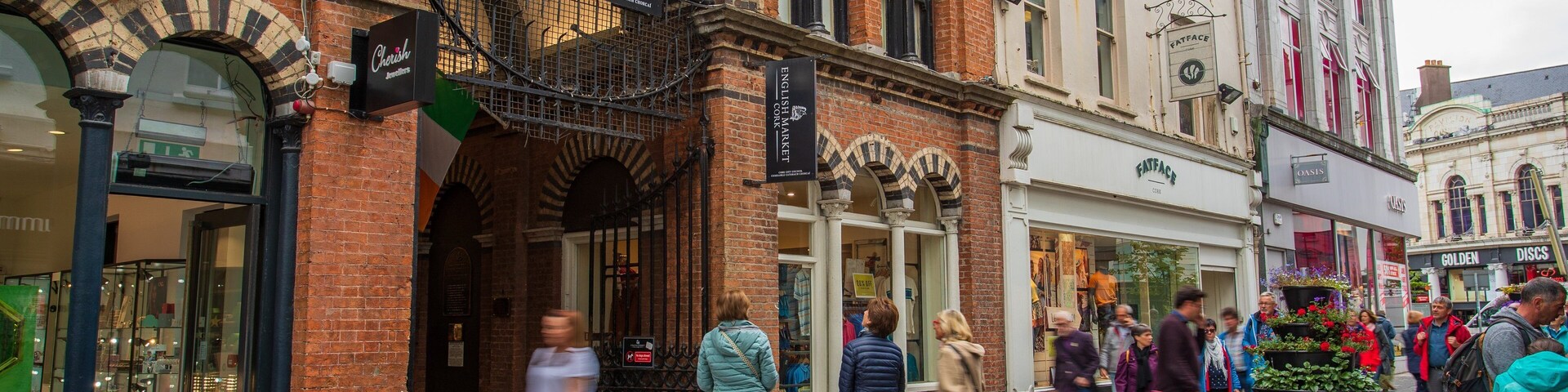 English Market showing street scenes and heritage elements