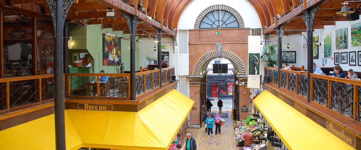 ตลาดอังกฤษ แสดง การตกแต่งภายใน, อาหาร และ ตลาด