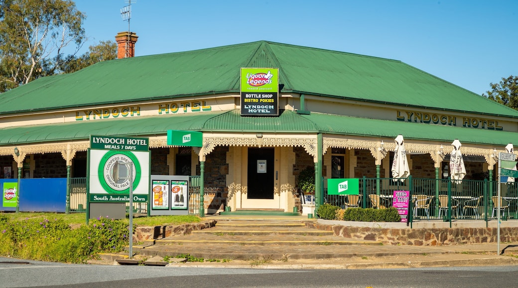 Lyndoch which includes a small town or village