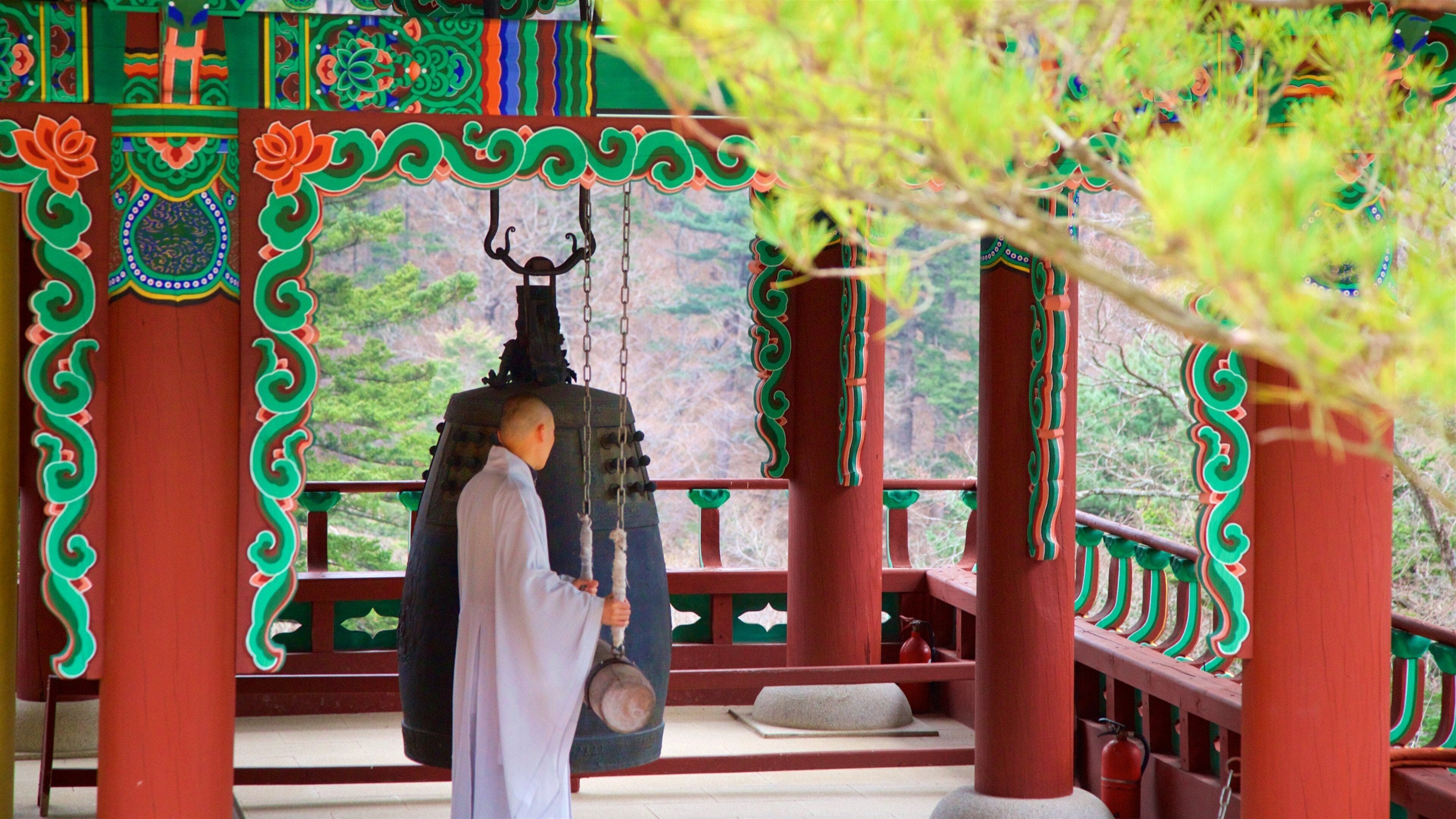 Pyeongchang mettant en vedette patrimoine historique aussi bien que homme