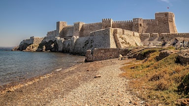 Bozcaada, formerly known as Tenedos (Τένεδος), is the second largest island in the Aegean Sea after Gokçceada. In addition, Bozcaada is the only district of Turkey that does not have a village.