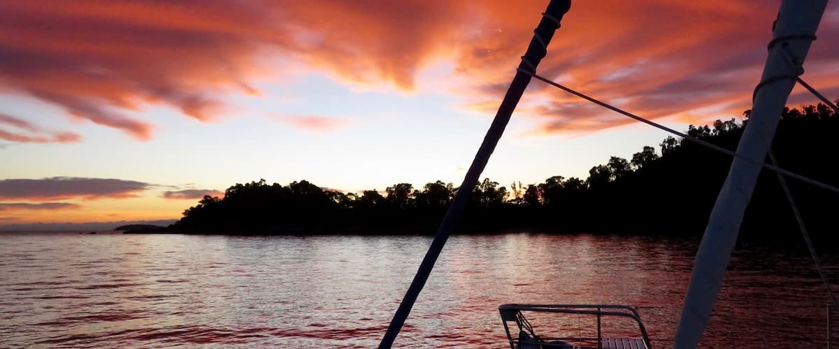 Sunrise on Hinchinbrook Island