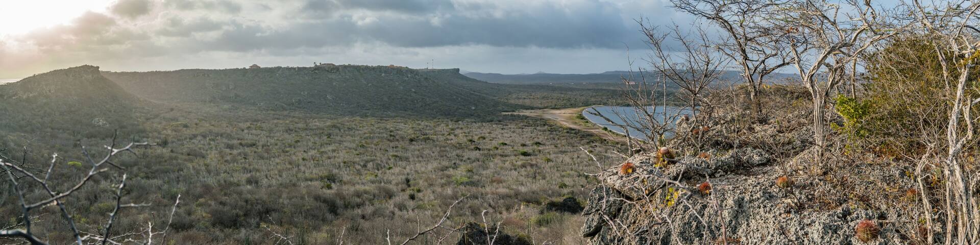 Rif ST Marie salt pan Curacao Views