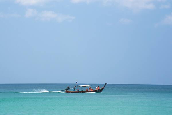 Surin Beach featuring boating and a bay or harbor
