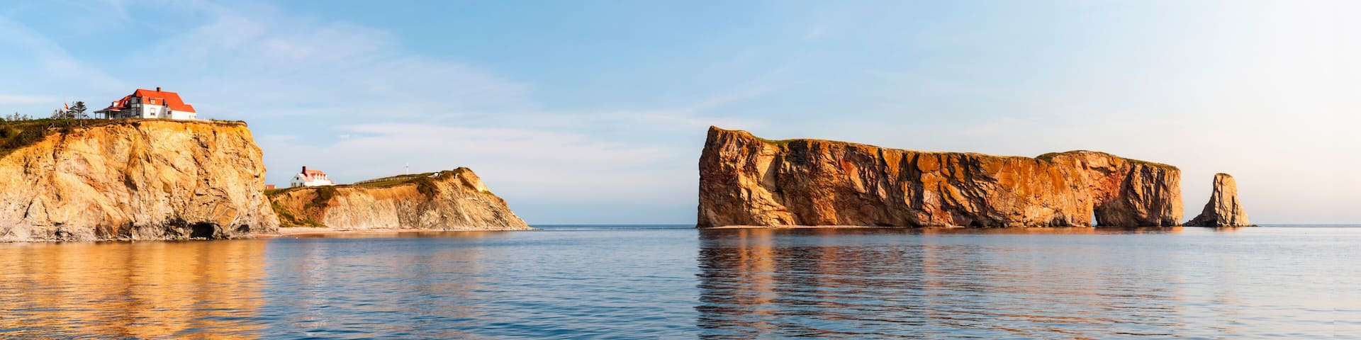 Perce Rock at Gaspe Peninsula