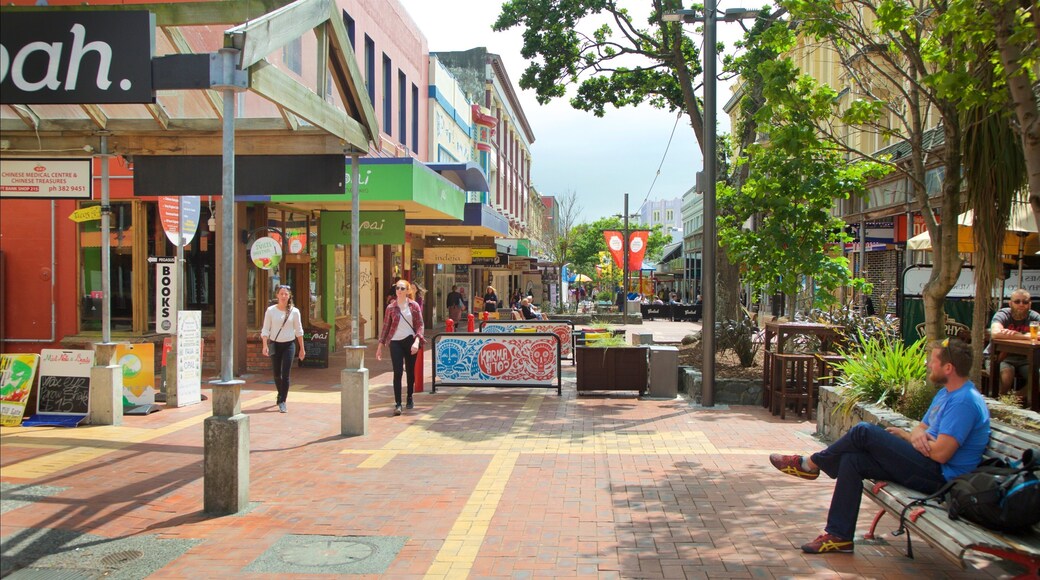 Wellington có tính năng cảnh đường phố