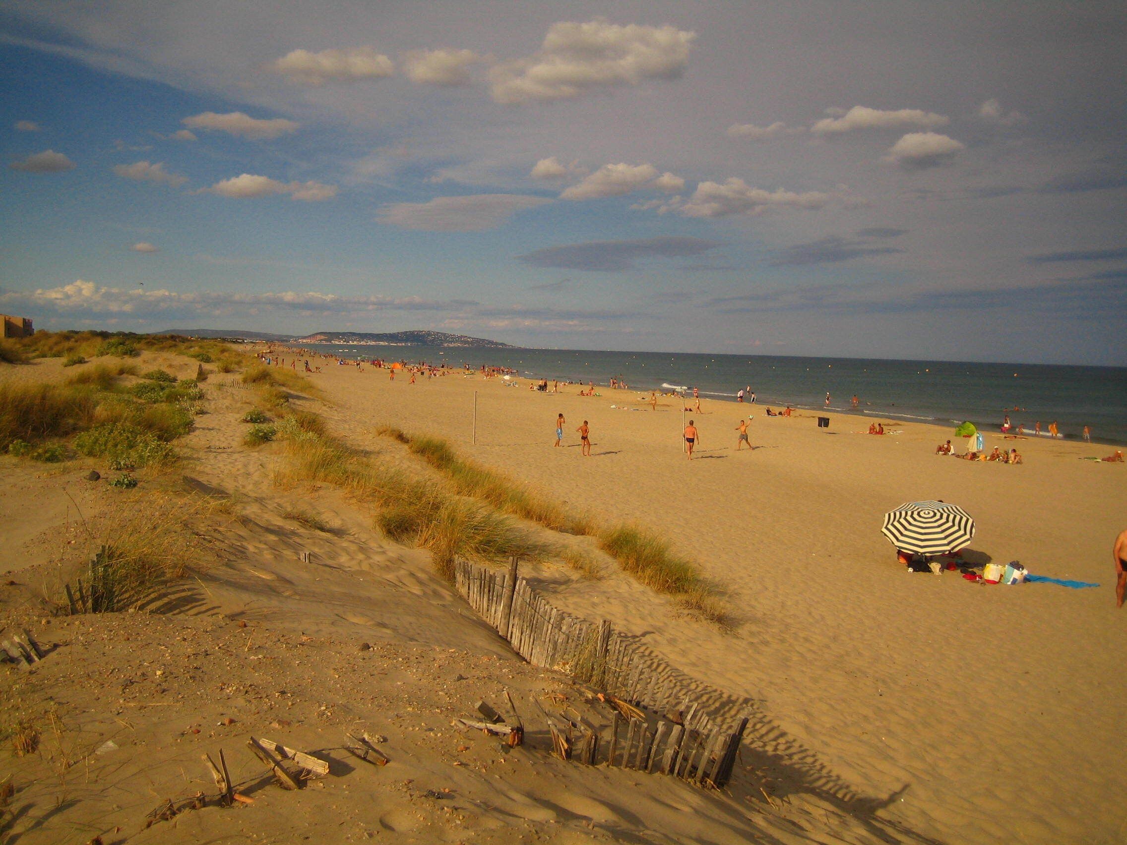 Marseillan plage vers Sète
