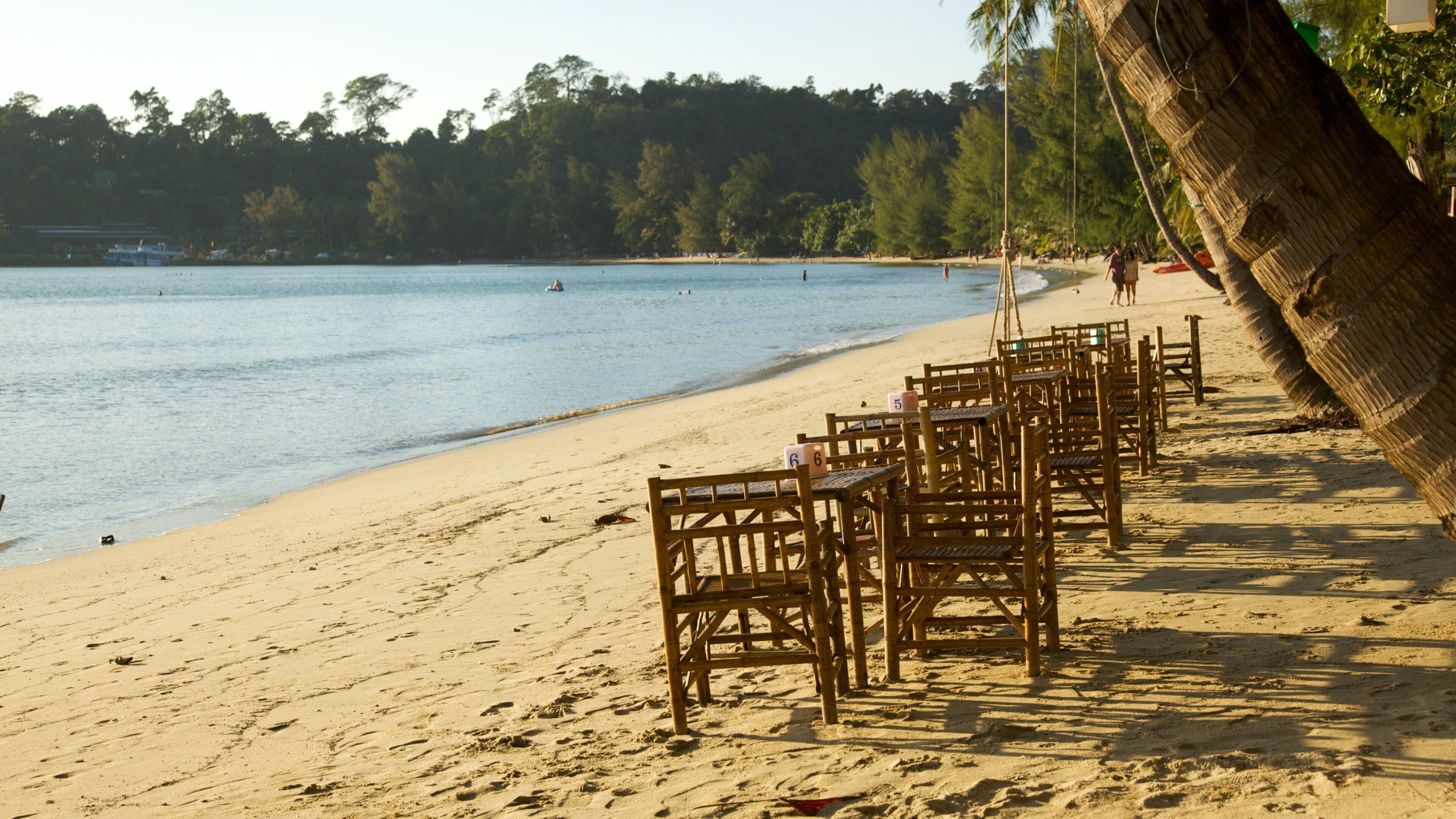 Thaïlande montrant scènes tropicales, plage et vues littorales
