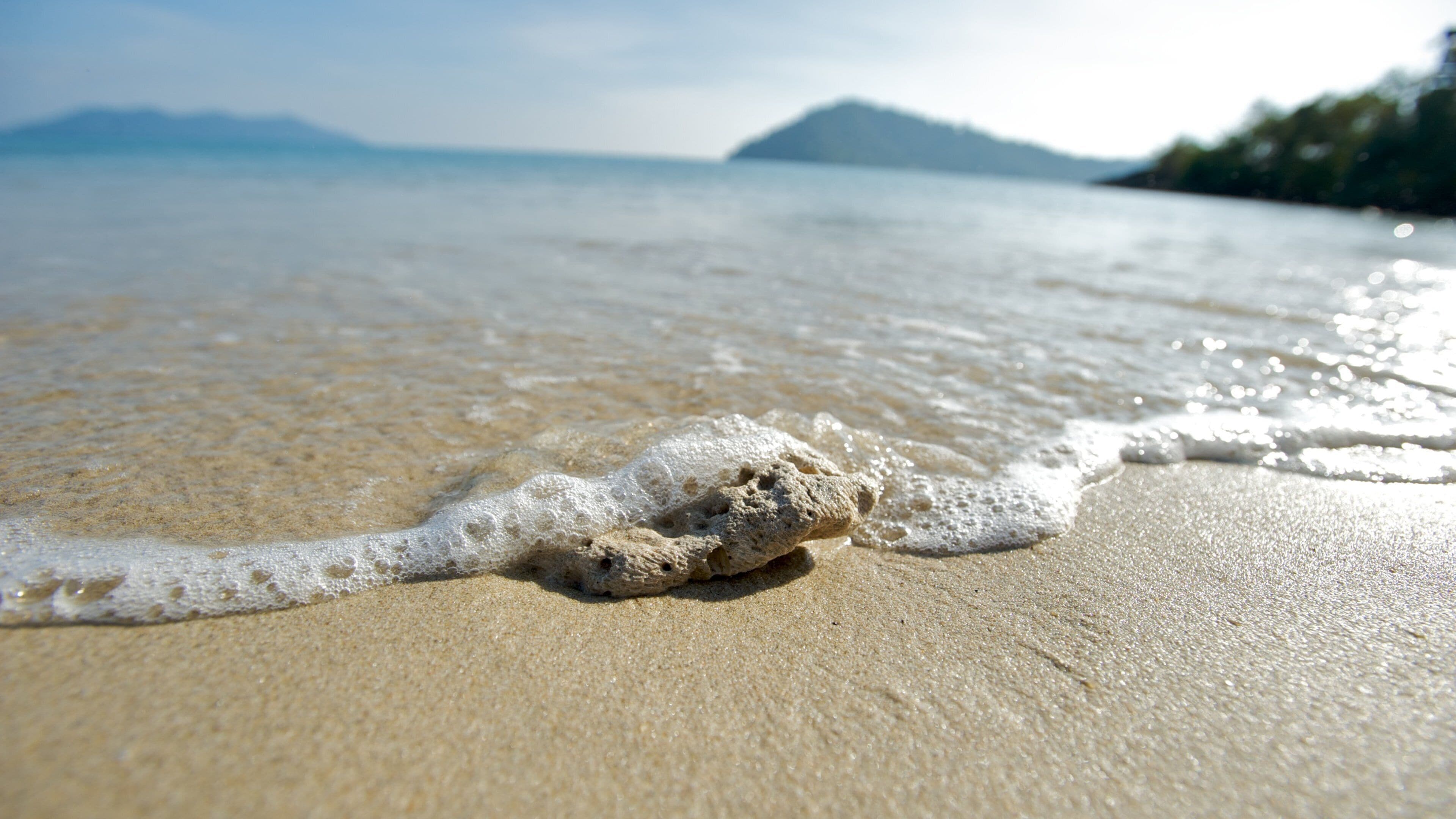 Thaïlande montrant plage de sable