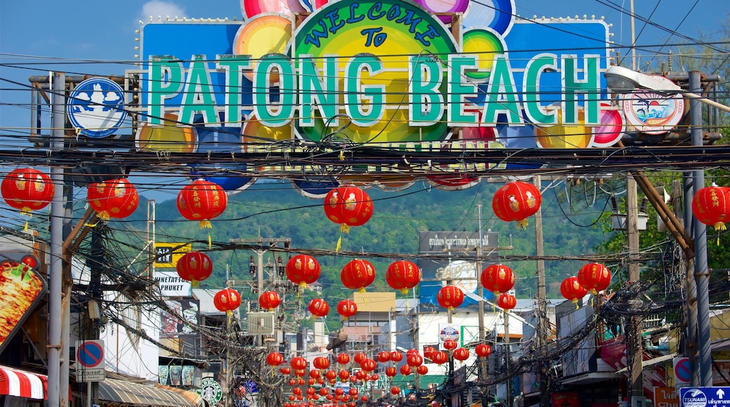 Patong toont bewegwijzering