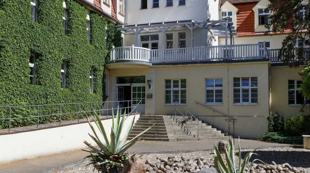 Bad Wilsnack-Kurmittelhaus in der Badstraße