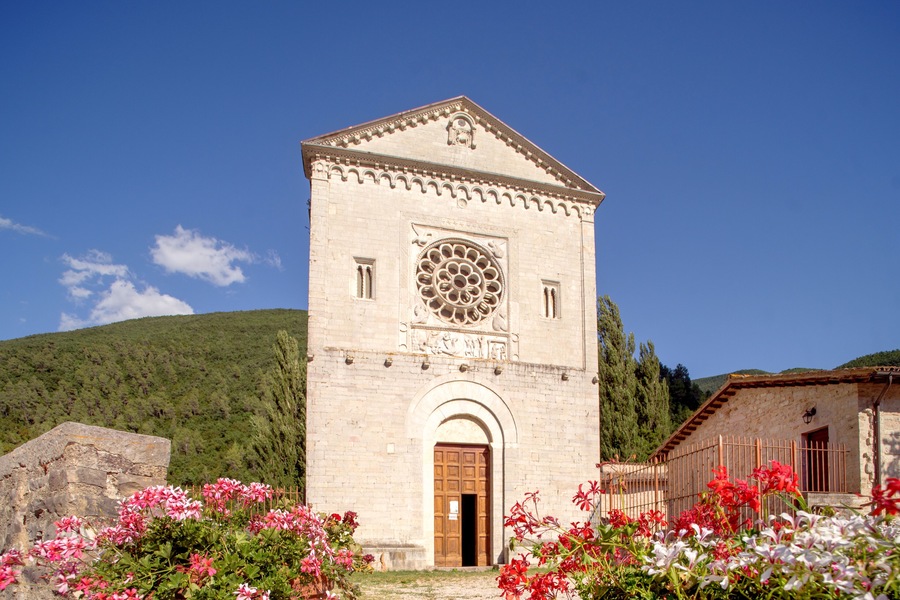 Castel San Felice , Umbria, Abbey of San Felice e Mauro