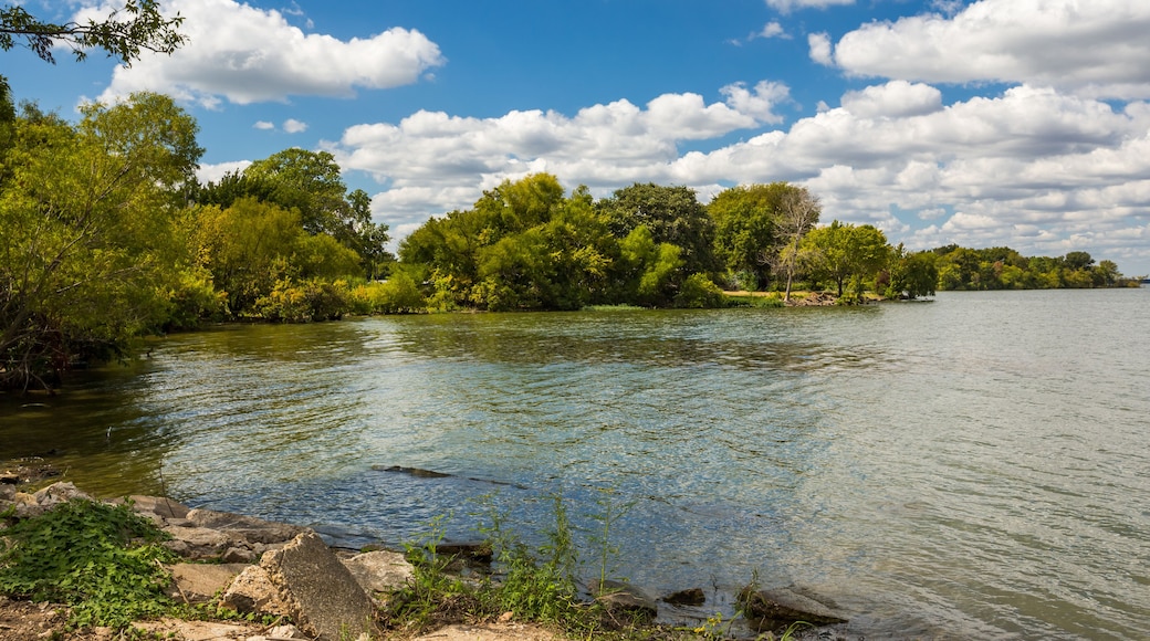 Lake Tawakoni in Texas in summer season