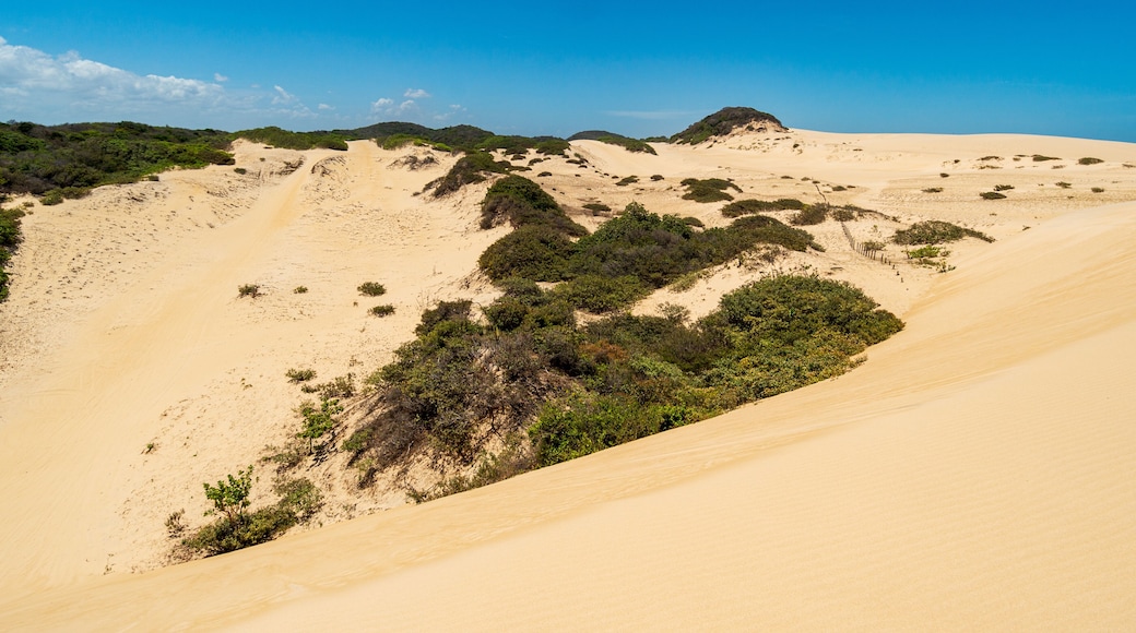 Cumbuco dunes in Caucaia, near Fortaleza, Ceara, Brazil on October 29, 2017.