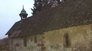 Old Church from 1400s with mortar tested from 9 th century