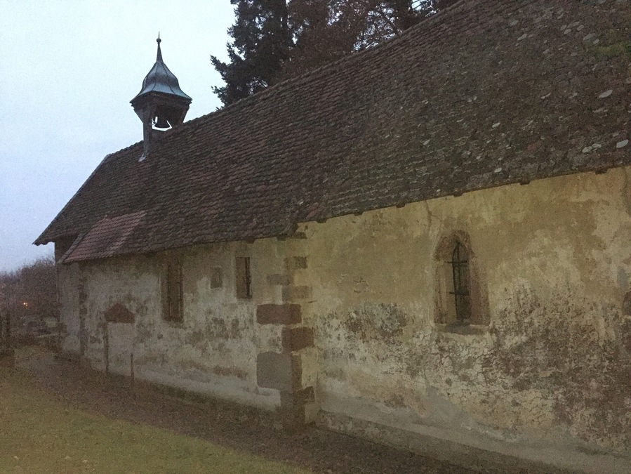 Old Church from 1400s with mortar tested from 9 th century