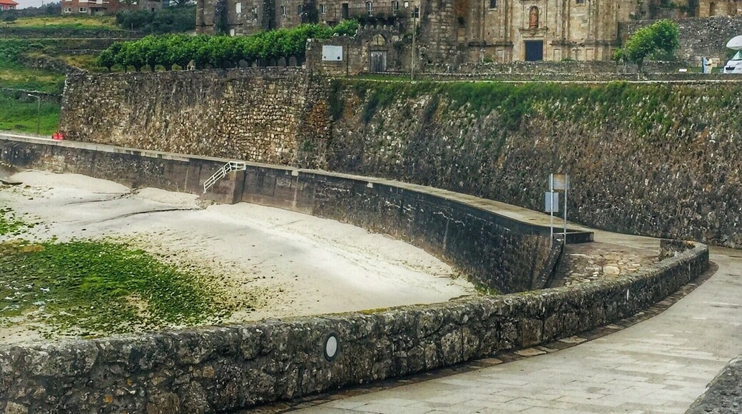 The Monastery of Santa Maria de Oia is right along the path of the Camino de Portugues. This place s a former Cistercian monastery founded in 1137. It is in Galacia Spain.
#hiking