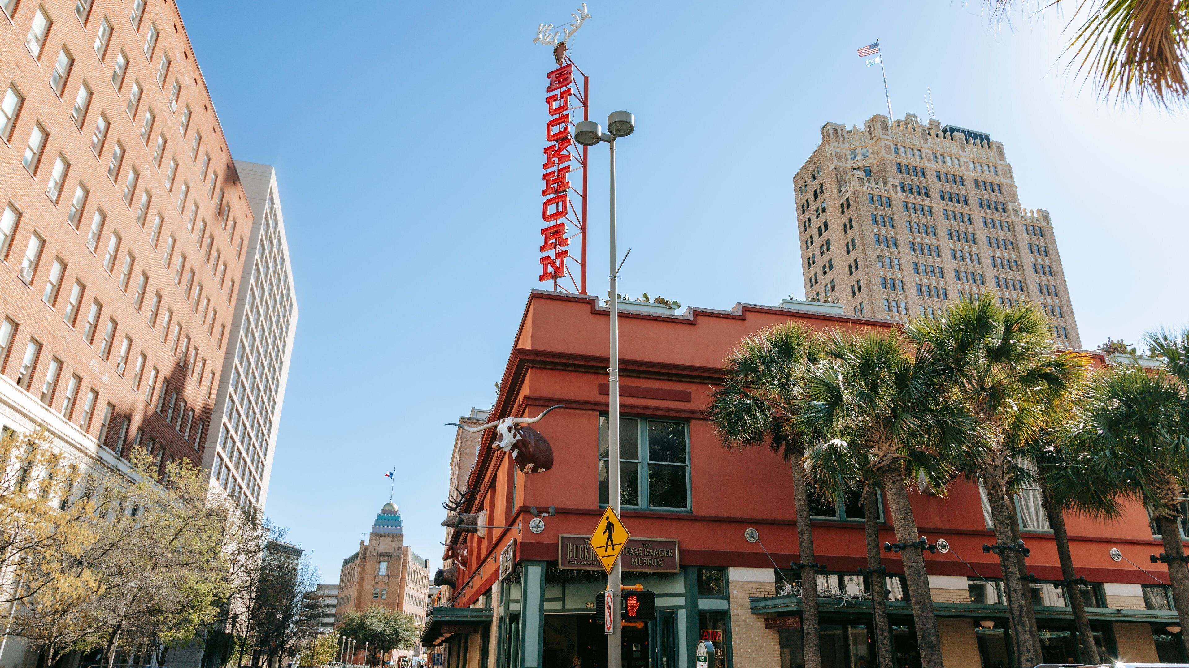 River Walk featuring a city