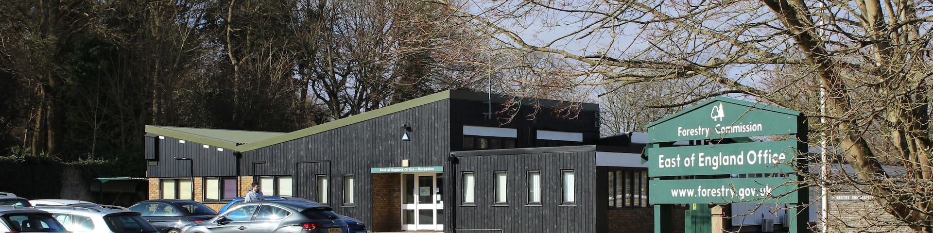 East of England office of the Forestry Commission, Santon Downham, Suffolk.