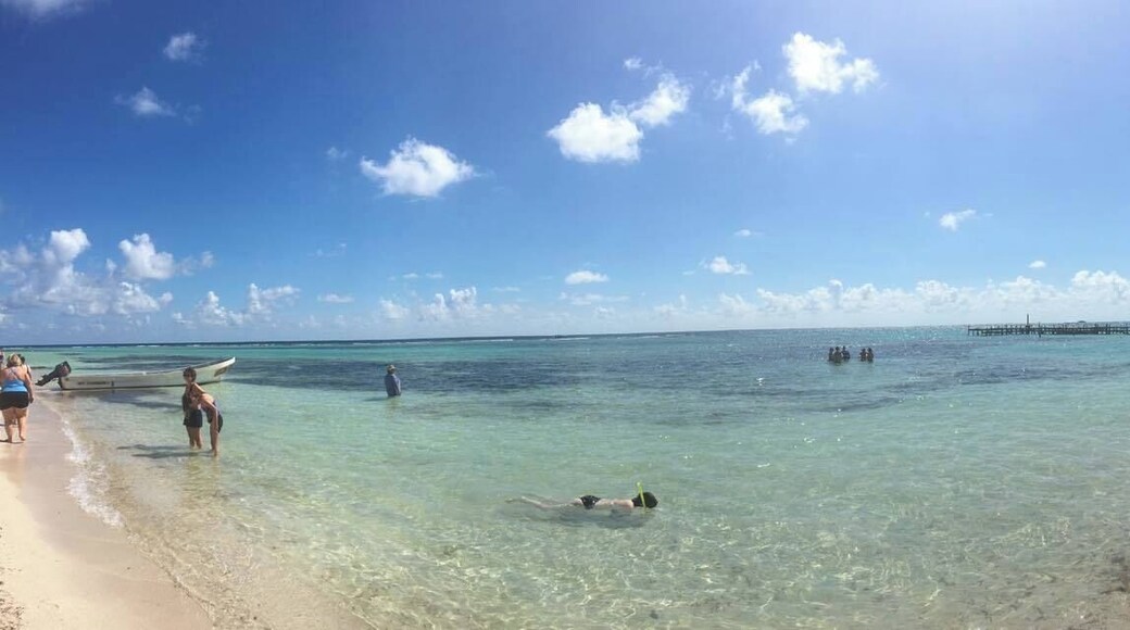 Crystal clear water makes for perfect snorkeling in Costa Maya. #beachbound