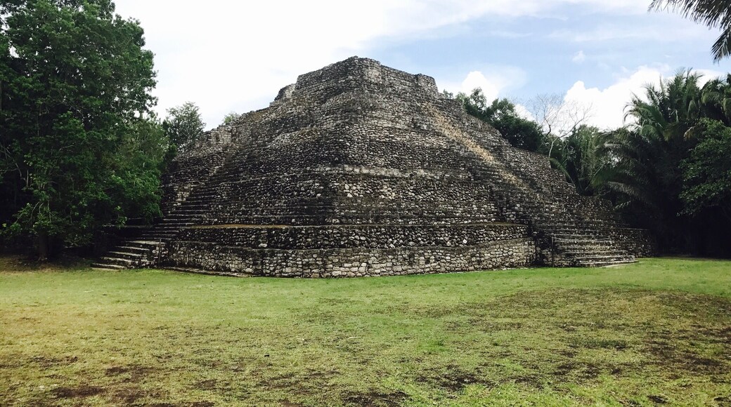 Mayan ruins tour in Costa Maya. #Patterns from 1000s of years ago.