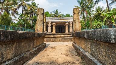 The ancient JainTemple Builted on 13th Centuary, located in Sulthan Bathery city, Wayanad District, Kerala, India.