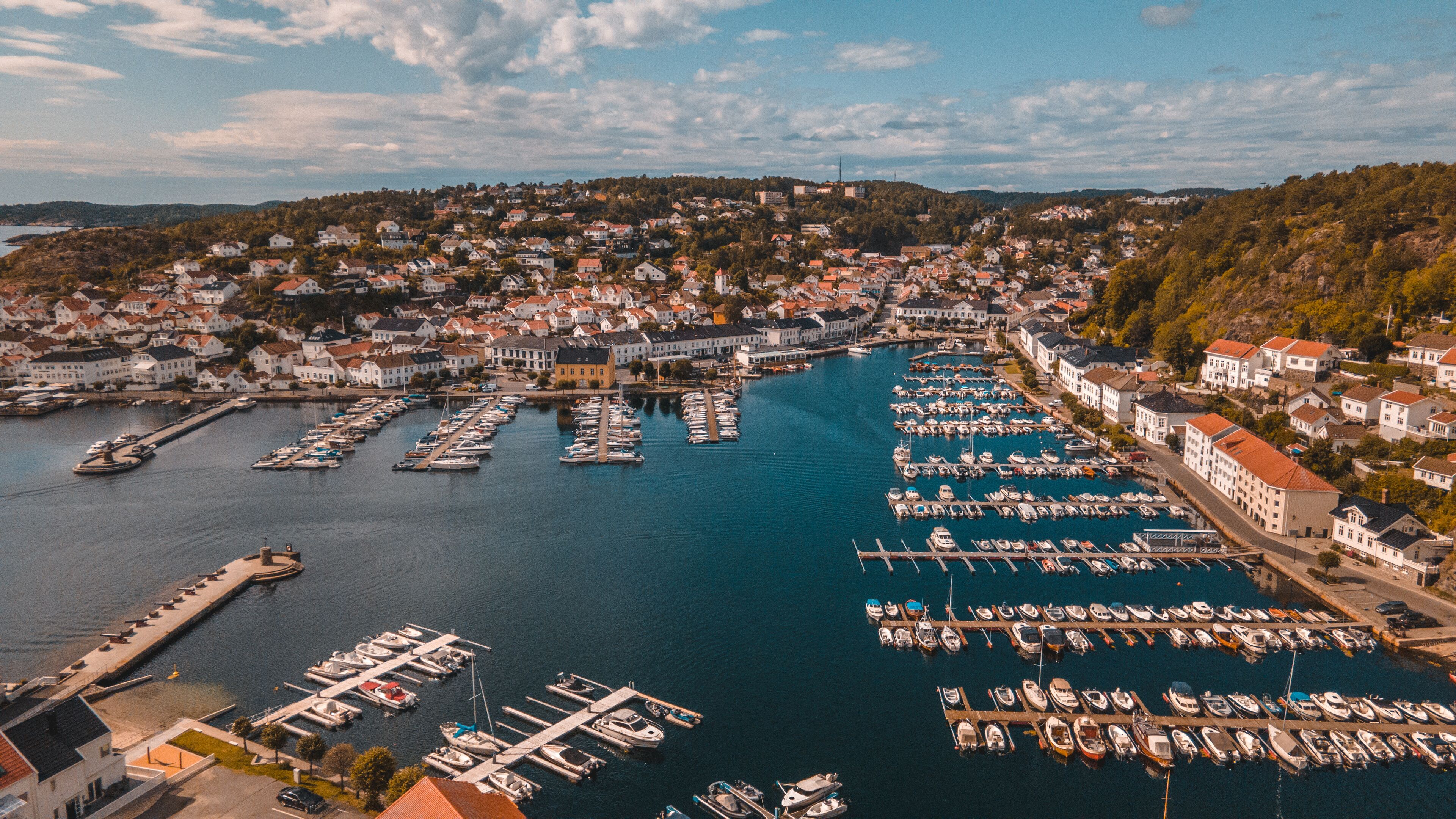 City skyline, Norway, Risør