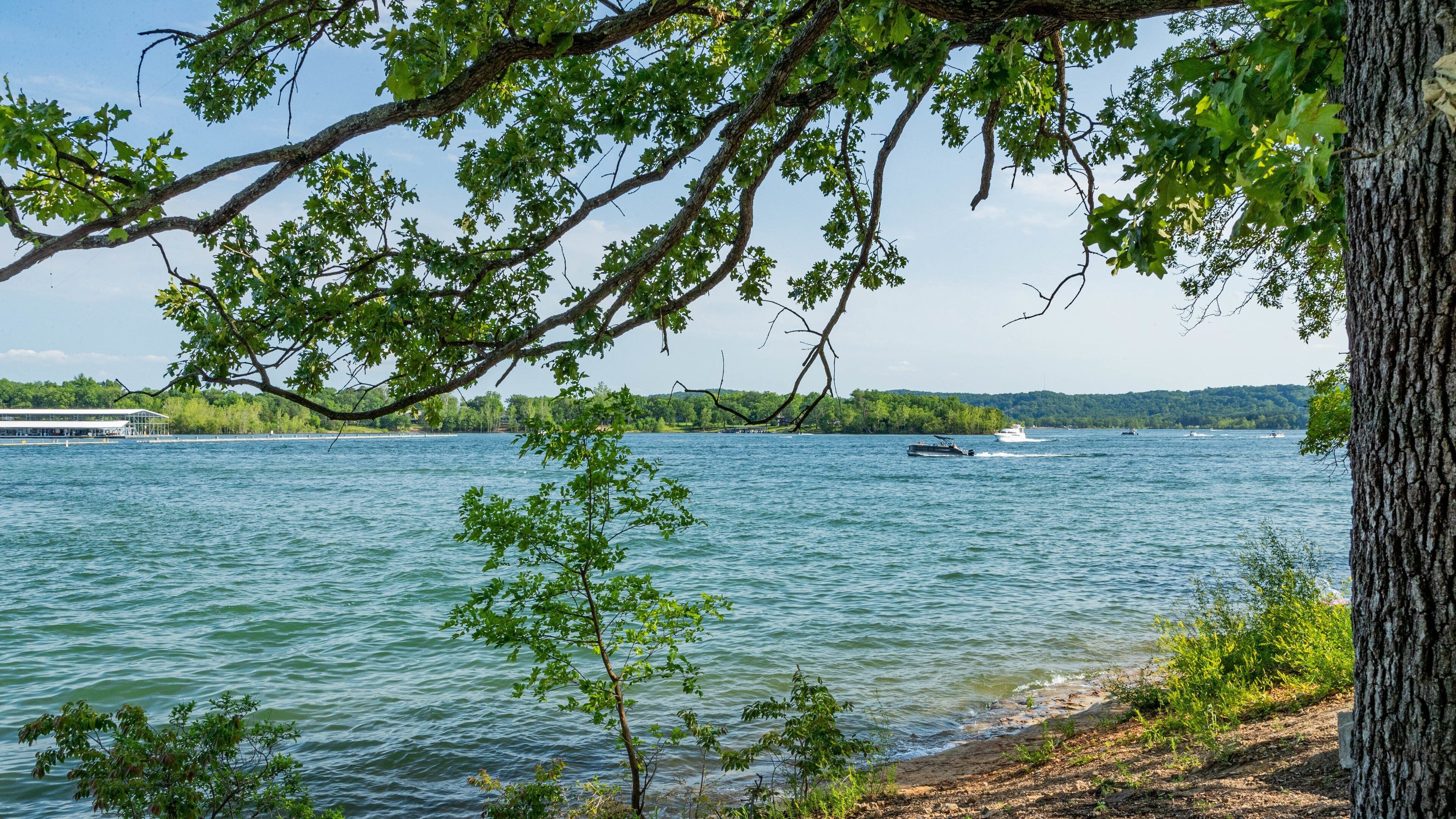 Table Rock State Park which includes boating and a lake or waterhole
