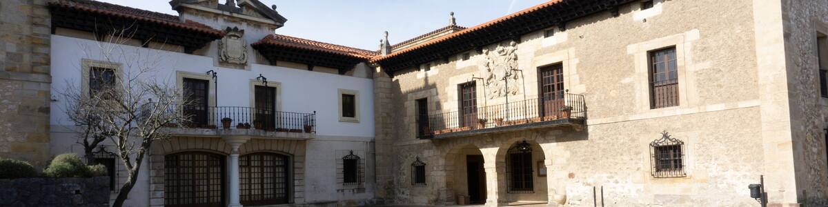 Facade of the town hall of Camargo Cantabria Spain