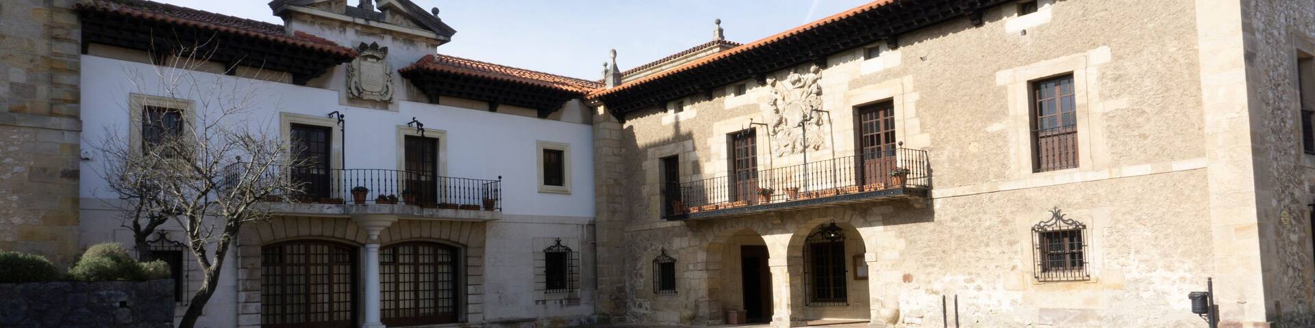 Facade of the town hall of Camargo Cantabria Spain