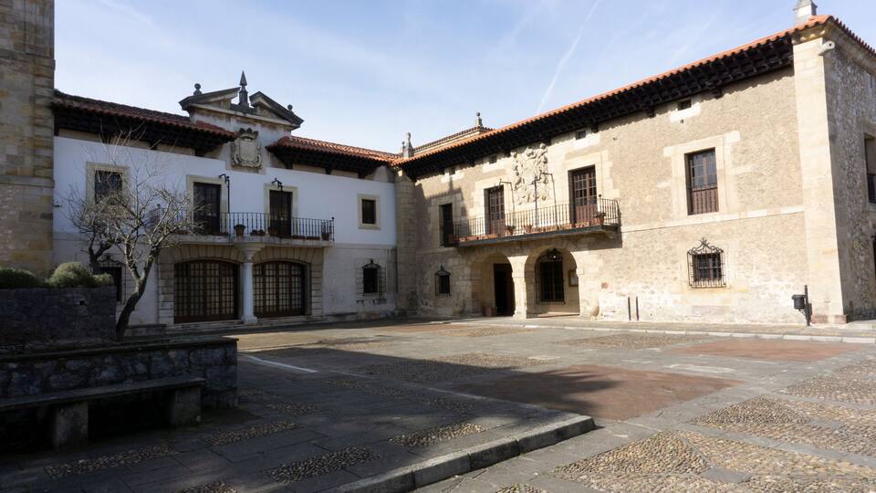 Facade of the town hall of Camargo Cantabria Spain