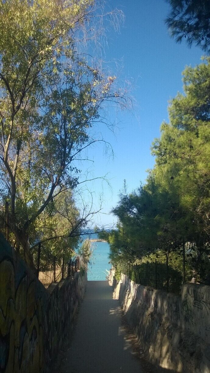 Getting To the beach. 